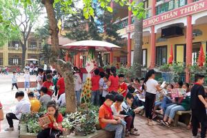 Trường Tiểu học Thắng Lợi hưởng ứng ngày sách Việt Nam lần thứ 8 năm 2021.